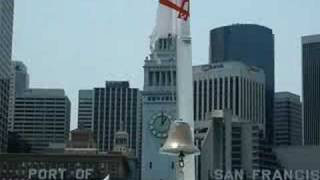 Clock Chiming At The Ferry Building