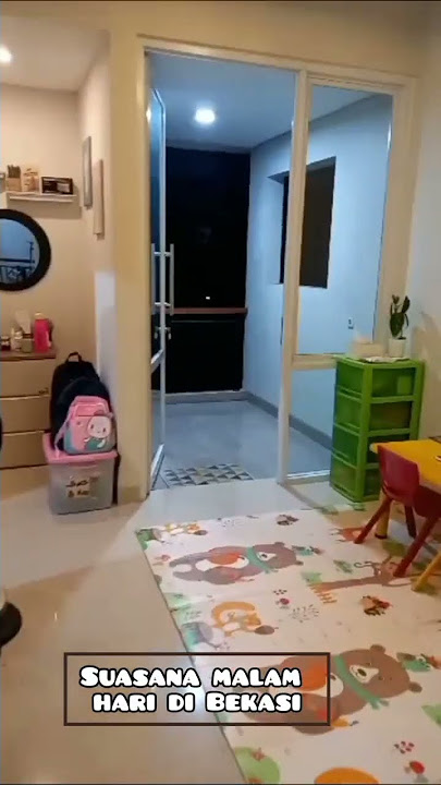 Suasana Malam Hari Di Kota Bekasi