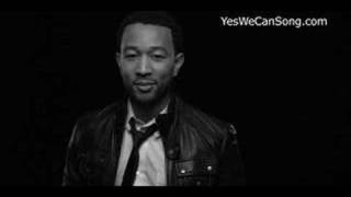 John Legend on Barack Obama - Yes We Can