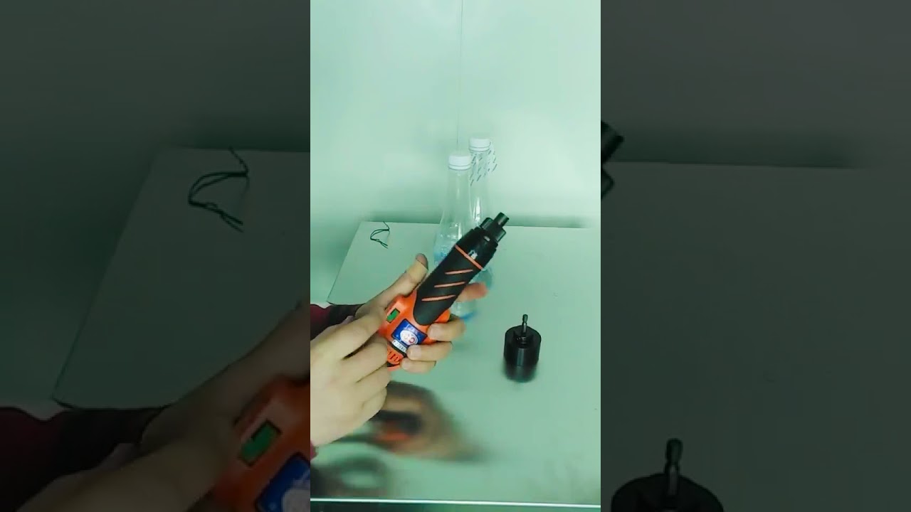 Handheld capping machine for plastic bottles caps sealer capper