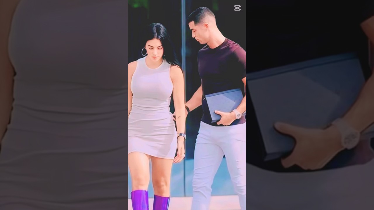 Ronaldo reacts when meet Georgina 