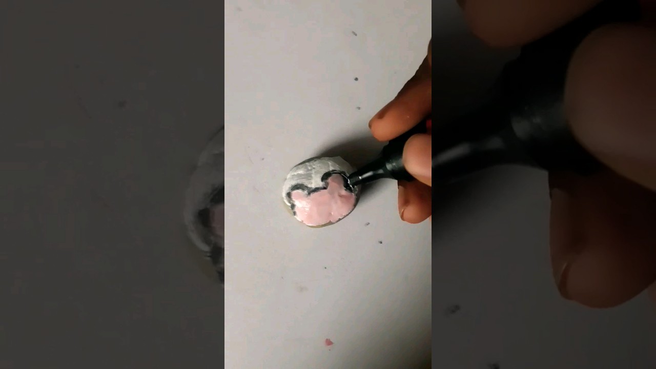 cute bear stone painting🐻💖 | 