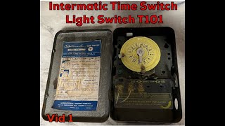 Vid 1: Intermatic Timer Light Switch T101 How it works + Scrapping