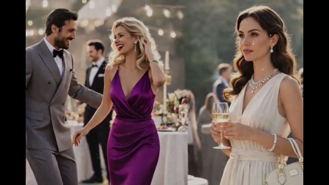 En la Fiesta de Lujo Se Burló de Su Esposa… Hasta Que Toda la Sala Terminó Aplaudiéndola