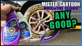 TURTLE WAX MISTER CARTOON ALL WHEEL AND TIRE CLEANER REVIEW - YouTube
