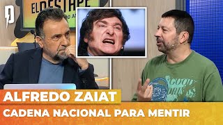 CADENA NACIONAL PARA MENTIR | Alfredo Zaiat con Roberto Navarro