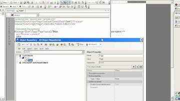 Descriptive Programming Tutorial 1 QTP Ordinal Identifier VB Script Objects Dynamic Property