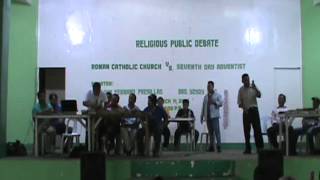 DEBATE PART 1 - ROMAN CATHOLIC CHURCH (CFLAMP-ISWCM) VS SEVENTH DAY ADVENTIST CHURCH