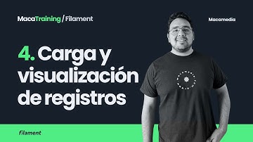 Taller de desarrollo web con Laravel y Filament - MÓDULO 2 (PARTE 4):  Cargar y visualizar registros