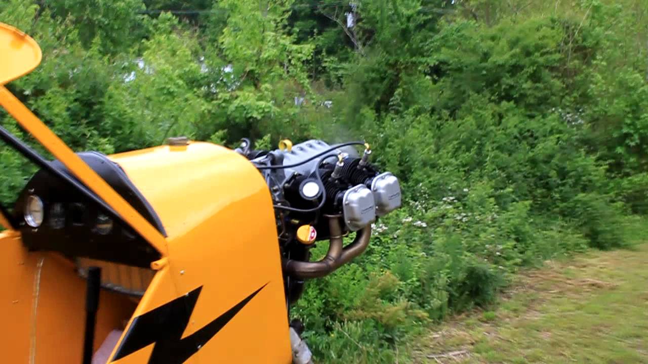 Continental A-65 Engine Run