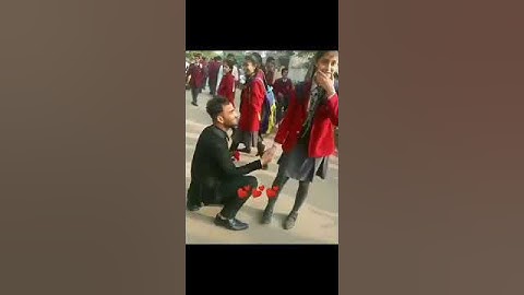 14 Feb Valentine's School Proposal Status❣️ College Love Story Proposal💖 Status Video Nitesh Mishra