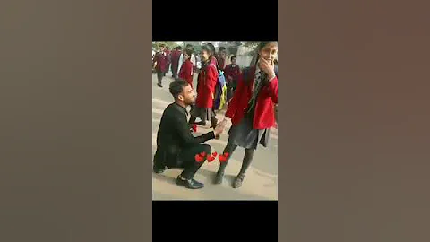 14 Feb Valentine's School Proposal Status❣️ College Love Story Proposal💖 Status Video Nitesh Mishra