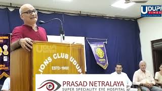 Udupi Lions Club felicitates renowned Ayurvedic doctor Dr. Tanmay Goswami | Gosval