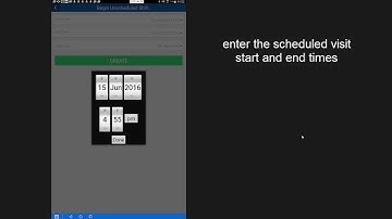 unscheduled shifts or visits