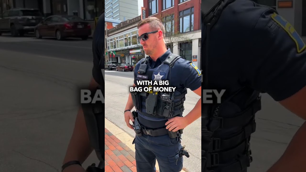 PRETENDING TO ROB A BANK IN PUBLIC