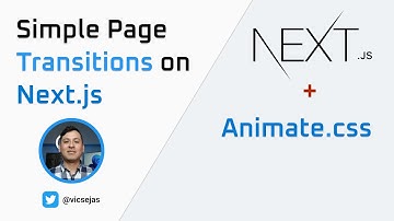 Simple Next.js page transitions with animate.css (lightweight alternative to Framer Motion)