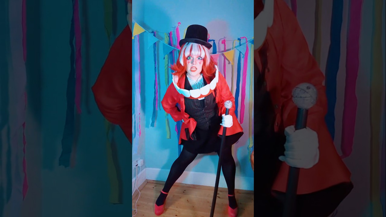 kicklines are so much harder than I thought omg #tadc #cosplay #caine #theamazingdigitalcircus #fyp