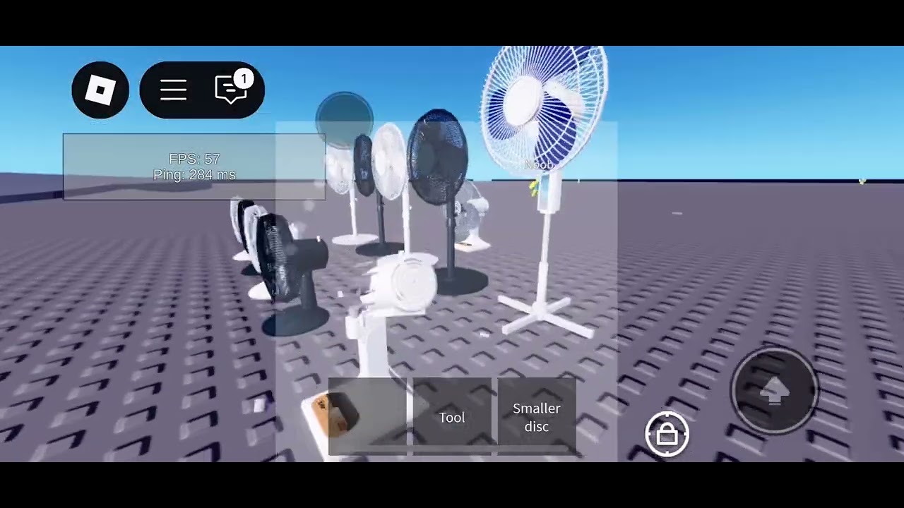 Roblox KMC 16” Oscillating Fan Destruction