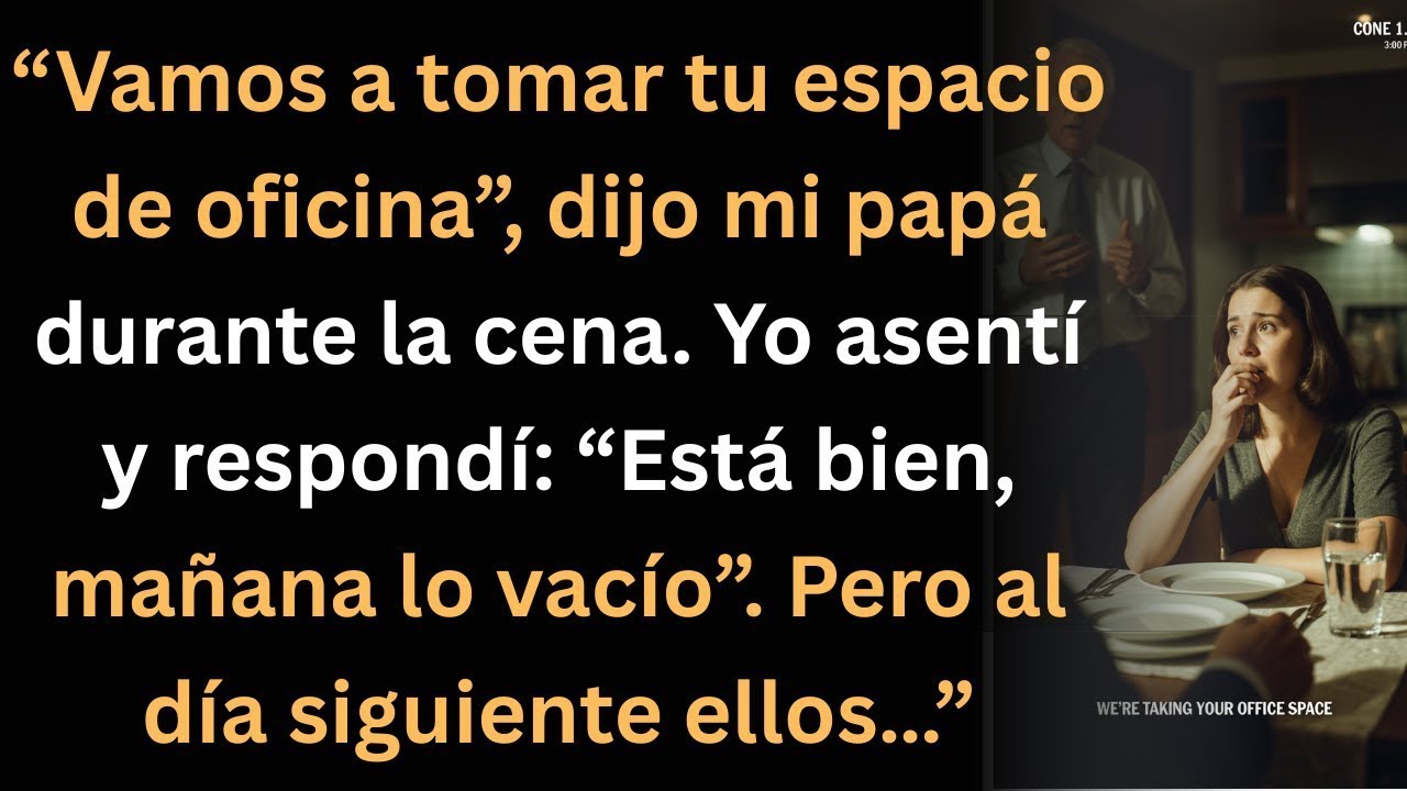 Mi familia tomó mi oficina… pero lo que descubrí al día siguiente cambió todo