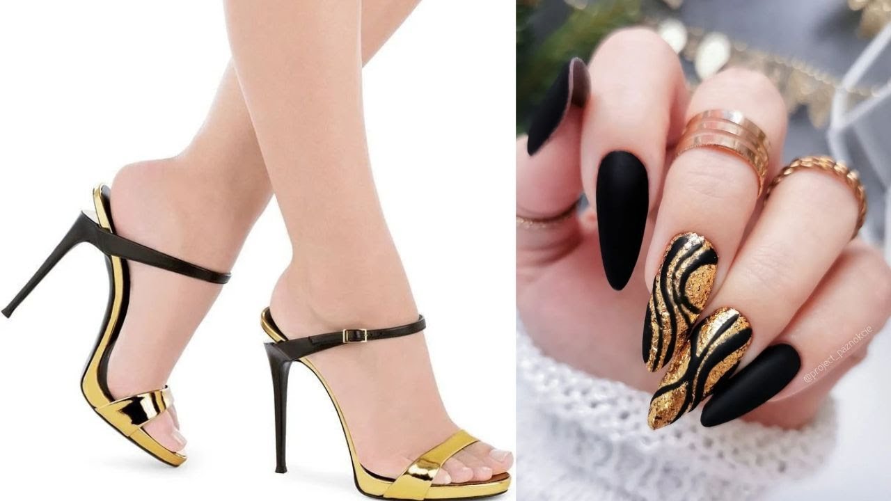 2023 High Heels | Nail Art Compilation | Ladies Fashion Shoes | 
