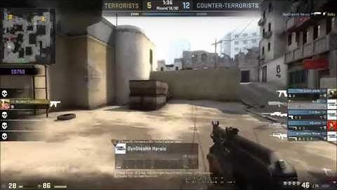 CSGO: Ace 2ND ROUND PP BIZON?