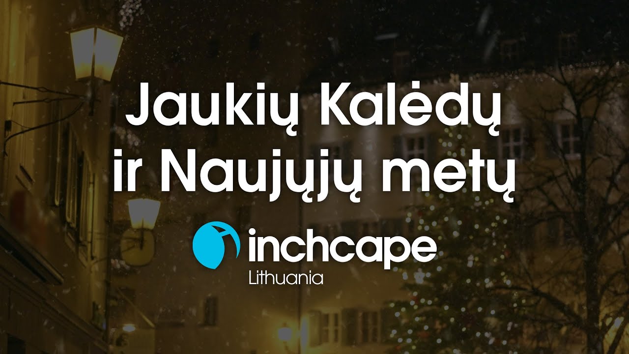 Jaukių Kalėdų ir Naujųjų metų. Inchcape Lithuania.