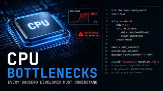 CPU Bottlenecks Every Backend Developer Must Understand ⚙️