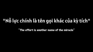 [ Radio Động lực học tập ] Nỗ lực chính là tên gọi khác của kì tích.