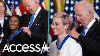 Simone Biles MAKES HISTORY As Youngest Presidential Medal Of Freedom Recipient