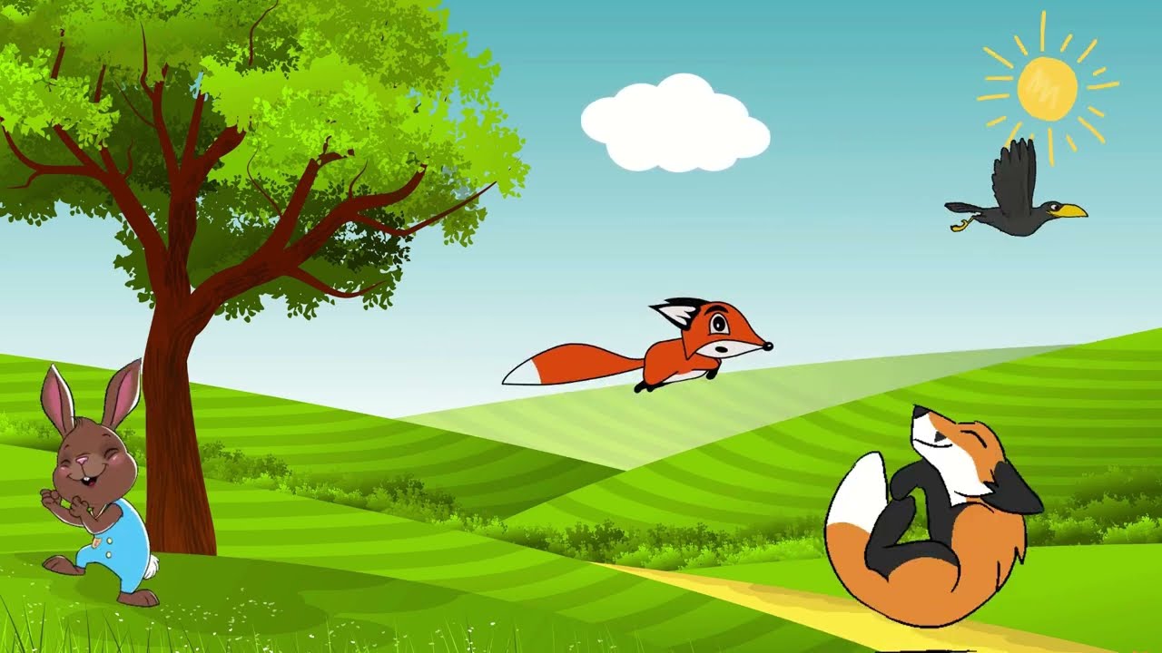 Cheerful Bunny | Clever Foxes | Kids songs