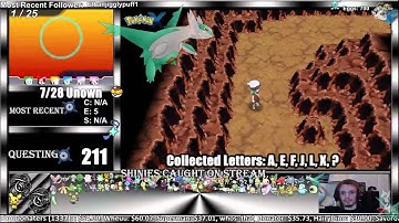 OmegaRuby Stream - Unown W (DexNAV)