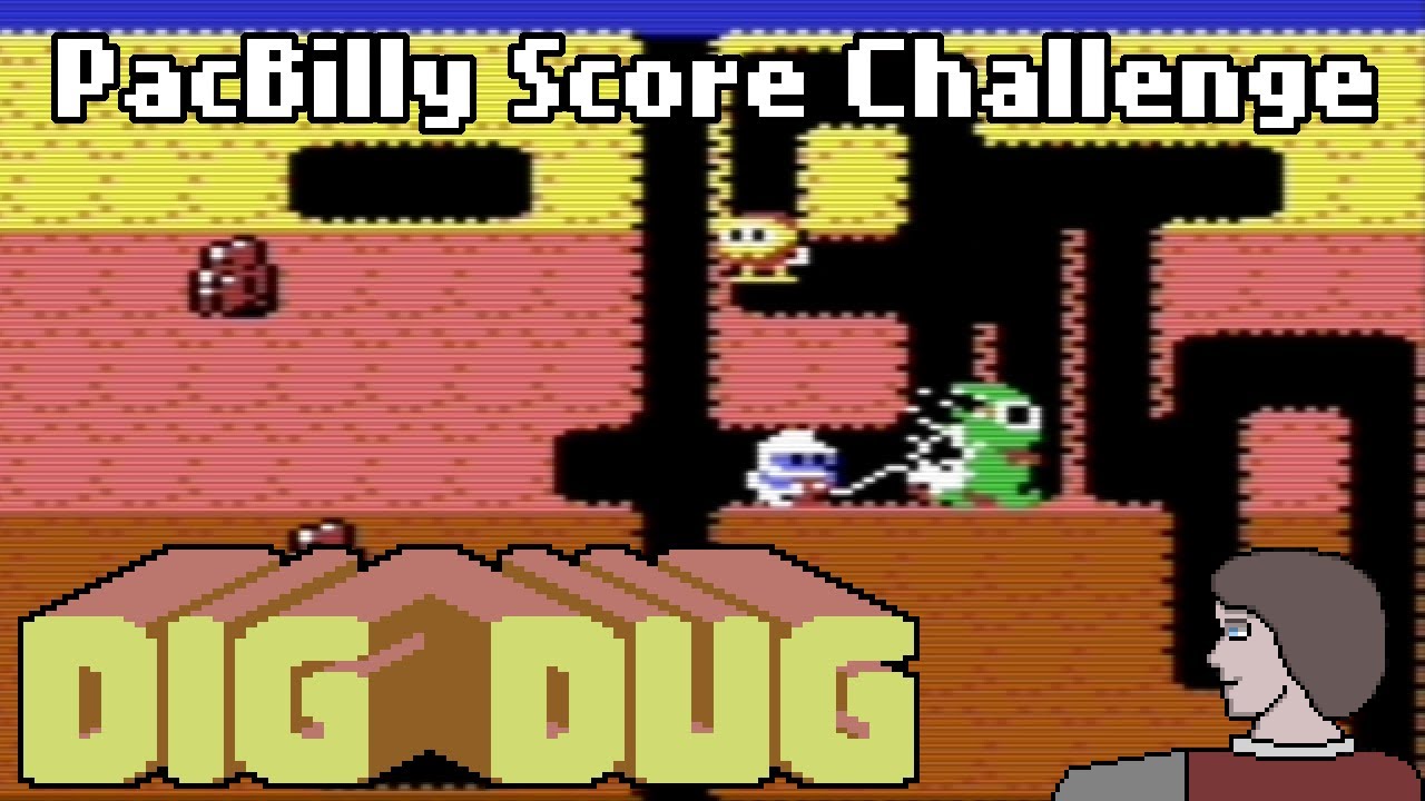 Dig Dug PacBilly Score Challenge - C64