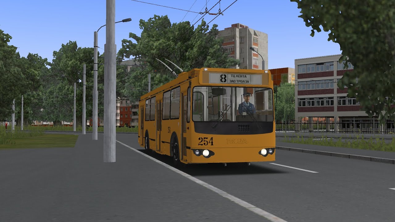 OMSI 2 | ЗиУ-682Г-016.02 | борт 254 | Энгельс | Маршрут 8