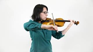 Arm Vibrato For Violin And Viola - Exercise 14 - Slow Continuous Vibrato