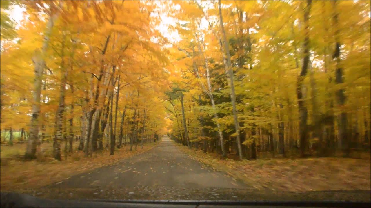 Fall Colors In Door County Wi Youtube