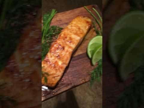 Anova Sous vide Salmon w/Precise perfection then broiled & pan seared for crispy skin