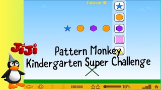 Kindergarden ST Math Super Challenge: Level 2 Pattern Monkey