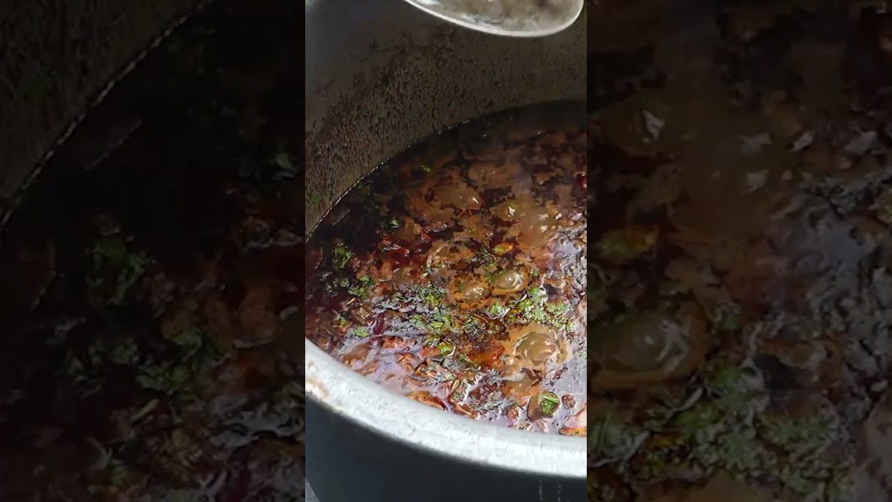 ஈசியான குடல் கிரேவி செய்முறை | Goat Intestine Fry Recipe | Shorts | 