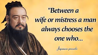 These Japanese Proverbs Are Life changing | A man  Always chooses a woman who