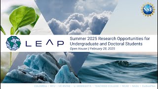 2025 LEAP Summer Programs Open House/Info Session (Feb. 28, 2025)