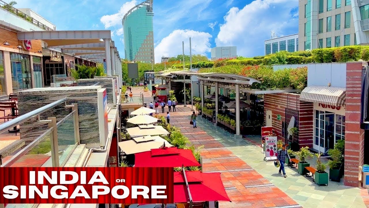 India or Singapore? Cyber Hub Cyber City’s Stunning International Vibes 🏙️