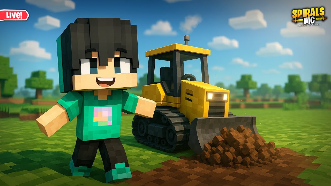 CLEANING AREA FOR MARKET - SpiralsMC | SBlockGamer