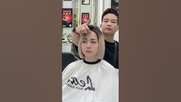 Các bạn tóc tẩy siêu dày tham khảo tóc bob classic này nhé #leasteam