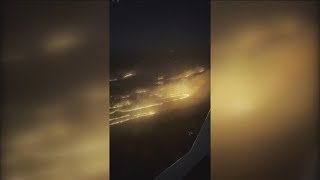 Crews battling wildfire in Franklin County