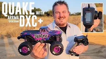 ARRMA - Quake GROM - 1:16 RTR 4WD Monster Truck - DXC+ - Maiden Run + Unbox, Build, & Radio Setup