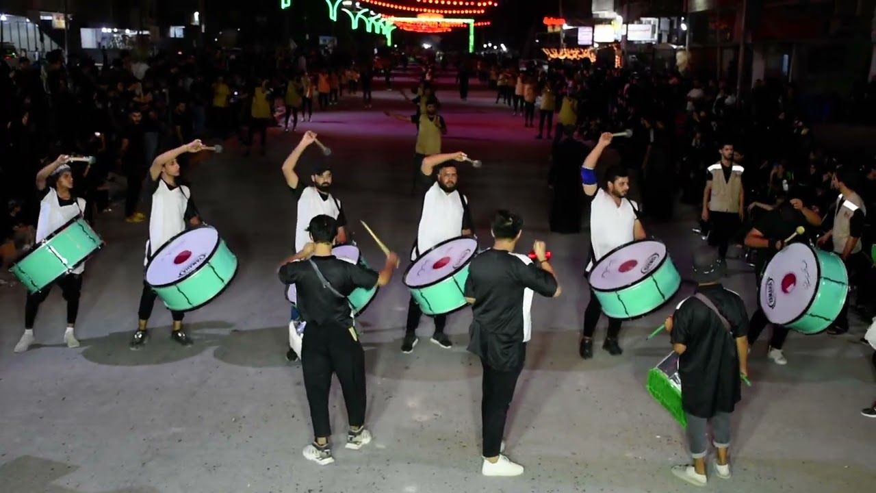 أجمل نزله زنجيل موكب أنصار الحسين(ع)في استعراض حي التراث