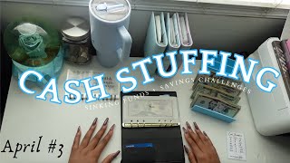 April Week 3 Cash Stuffing | $820 #howtosavemoney #cashenvelopesystem