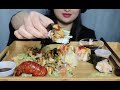 SUSHI ASMR/LOBSTER ROLL/EXTINGUISHER/SUNSET ROLL/UNAGI HAND ROLL/SPICY SCALLOP HAND ROLL/TEMPURA