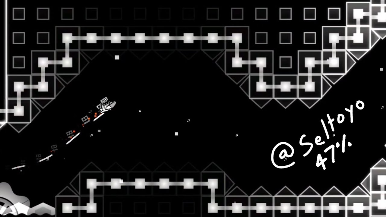 Electrodynamix | 47% Completion | Live Reaction | Geometry Dash | Song: Electrodynamix by dj-Nate