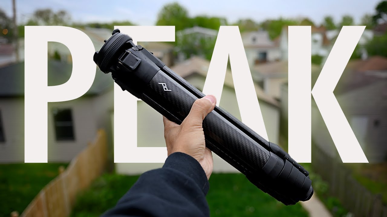 Peak Design CRUSHED it with their new travel tripod